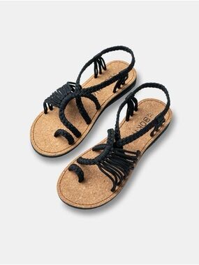 Bokyna Soulmate Sandals Black Size 8